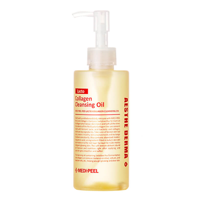 Гидрофильное масло с лактобактериями и коллагеном MEDI-PEEL Red Lacto Collagen Cleansing Oil - фото 5503