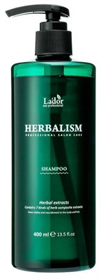 La'dor шампунь cлабокислотный Herbalism против выпадения волос, 400 мл - фото 5520