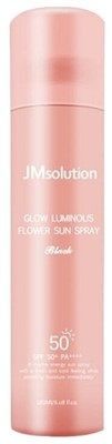 JM Solution Солнцезащитный спрей Glow Luminous Flower Sun Spray Rose SPF50+ 180 мл - фото 5634