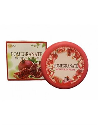 LEICOS Pomegranate Moisture Cream Увлажняющий крем для лица с экстрактом граната 100гр - фото 6509