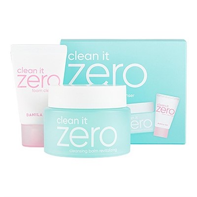 Набор для двухэтапного очищения для жирной кожи Set Clean It Zero Cleansing Balm Revitalizi & Foam Cleanser - фото 7225