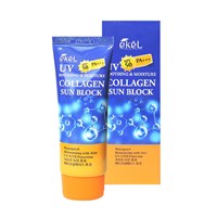 Солнцезащитный крем для лица и тела c коллагеном Ekel Soothing &amp; Moisture Collagen Sun Block SPF