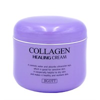 Ночной крем для лица с коллагеном Jigott Collagen Healing Cream