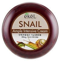 Ekel Ample Intensive Cream Snail Крем для лица с муцином улитки, 100 г