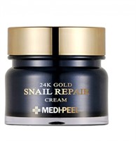MEDI-PEEL 24K Gold Snail Cream разглаживающий крем для лица с золотом и муцином улитки, 50 г