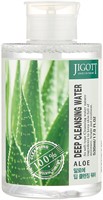 Jigott вода очищающая с экстрактом алоэ Deep Cleansing Water Aloe, 530 мл