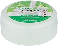 Deoproce Крем для тела Natural Skin Milk & Cucumber Nourishing Cream, 100 г