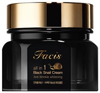 Facis JIGOTT Крем для лица муцин улитки All- In- One Black Snail Cream, 100 мл