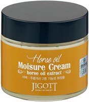 Jigott Horse Oil Moisure Cream Увлажняющий крем для лица с лошадиным маслом, 70 мл