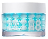 MEDI-PEEL H8 Hyaluronic Acid Formula Daily Intensive Skin Care Power Aqua Cream Увлажняющий крем для лица с пептидными капсулами, 50 мл