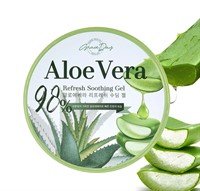 GRACE DAY Многофункциональный смягчающий гель с экстрактом алое Aloe Vera Refresh Soothing Gel, 300 мл
