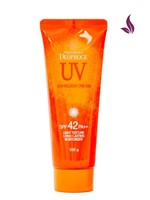 Крем для лица и тела солнцезащитный Deoproce Uv Sunblock Cream SPF42 Pa++, 100 г