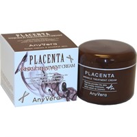 AnyVera Placenta Wrinkle Treatment Антивозрастной крем для лица с вытяжкой Плаценты, против морщин, для всех типов кожи, 100 мл