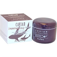 AnyVera Caviar Anti-Wrinkle Антивозрастной крем для лица с Икрой против морщин, для всех типов кожи, 100 мл