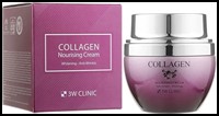 Питательный коллагеновый крем для лица 3W Clinic Collagen Nourising Cream, 50 гр