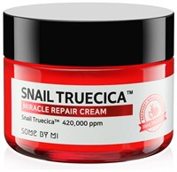 Some By Mi Snail Truecica Miracle Repair Cream Крем для лица с муцином чёрной улитки, 60 мл