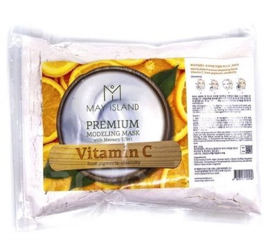 Альгинатная маска премиум класса с витамином C / May Island Premium Modeling Mask Vitamin C - фото 4529