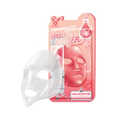 Тканевая маска д/лица Elizavecca Hyaluronic Acid Water Deep Power Ringer Mask Pack - фото 4855