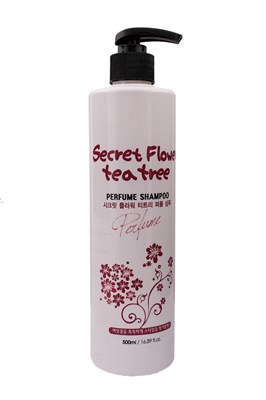 Шампунь для волос BOSNIC Secret Flower Teatree Perfume Shampoo 500 мл - фото 4860
