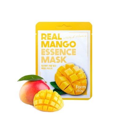 Тканевая маска с манго Farm Stay Real Mango Essence Mask