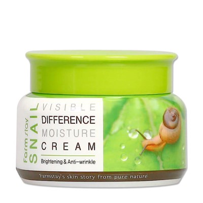 Увлажняющий крем с улиточным муцином Farm Stay Snail Visible Difference Moisture Cream