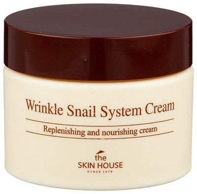 Улиточный крем анти-возрастной The Skin House Wrinkle Snail System Cream