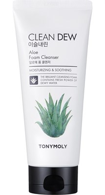Пенка с экстрактом Алоэ Tony Moly Clean Dew Aloe Foam Cleanser - фото 5119