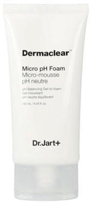 Dr.Jart+ гель-пенка глубокого очищения для умывания Dermaclear Micro pH Foam, 120 мл - фото 5299