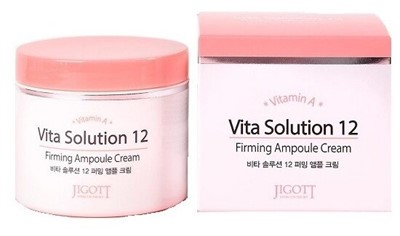 Jigott Vita Solution 12 Firming Ampoule Cream Омолаживающий ампульный крем для лица, 100 мл - фото 5308