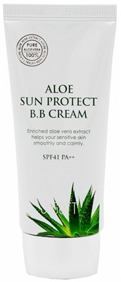 Jigott Aloe Sun Protect BB крем SPF41 50 мл, SPF 41, 50 мл - фото 5448