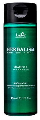 La'dor шампунь cлабокислотный Herbalism против выпадения волос, 150 мл - фото 5518
