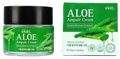Ekel Ampule Cream Aloe Крем для лица с алоэ, 70 мл - фото 5548