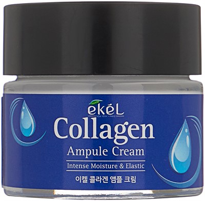 Ekel Ampule Cream Collagen Крем для лица с коллагеном, 70 мл - фото 5550