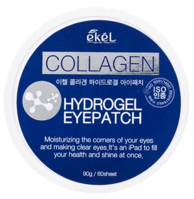 Ekel Гидрогелевые патчи для кожи вокруг глаз Collagen Hydrogel Eyepatch, 60 шт. - фото 5565