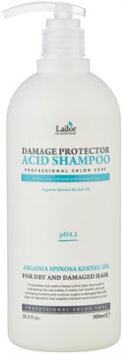 La'dor шампунь Damaged Protector Acid для сухих и поврежденных волос, 900 мл - фото 5580