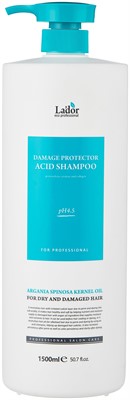 La'dor шампунь Damaged Protector Acid для сухих и поврежденных волос, 1500 мл - фото 5615