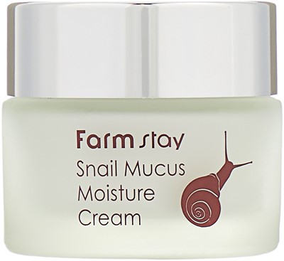Farmstay Snail Mucus Moisture Cream Увлажняющий крем для лица с экстрактом улитки, 50 г - фото 5731