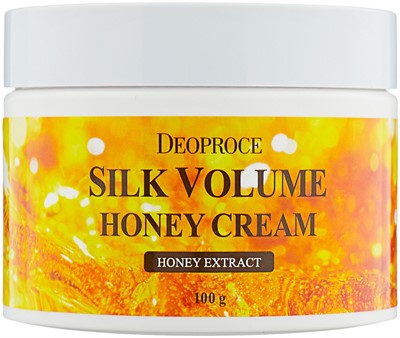 Deoproce Moisture Silk Volume Honey Cream Крем для лица питательный на основе меда, 100 г - фото 5739