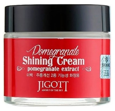 Jigott Pomegranate Shining Cream Крем для лица с экстрактом граната Shining Cream Pomegranate Extract, 70 мл - фото 5751