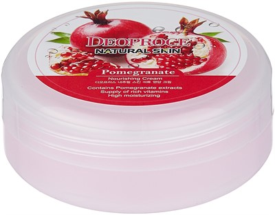 Deoproce Крем для тела Natural Skin Pomegranate Nourishing Cream, 100 г - фото 5805