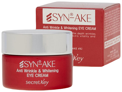 Крем Secret Key Syn-Ake Anti Wrinkle для глаз, 15 мл - фото 5878