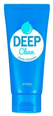 A'PIEU глубоко очищающая пенка для умывания и снятия макияжа Deep Clean, 130 мл - фото 5891