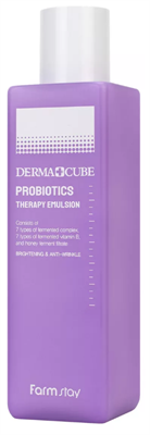 Farmstay Derma Cube Probiotics Therapy Emulsion, 200 мл - фото 5900