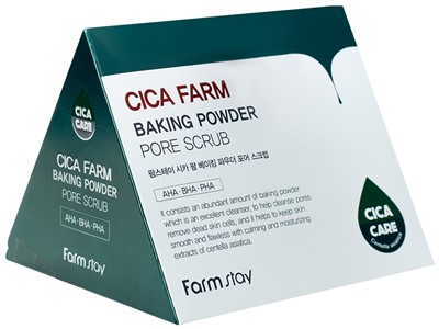 Farmstay Скраб для лица Cica Farm Baking Powder Pore Scrub 7 г 25 шт. - фото 5929