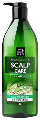 Mise en Scene шампунь Scalp Care Shampoo с экстрактами зеленого чая и имбиря, 680 мл - фото 5965