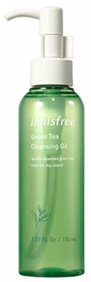 Innisfree гидрофильное масло для лица с экстрактом зеленого чая Green Tea Moisture Cleansing Oil, 150 мл - фото 5972