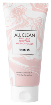 Очищающая глиняная маска Heimish All Clean Pink Clay Purifying Wash Off Mask 150г - фото 5974
