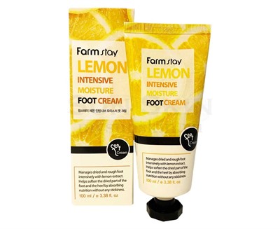 Farmstay Крем для ног Lemon intensive moisture, 100 мл - фото 6062