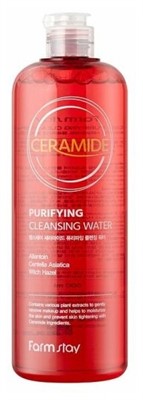 Мицеллярная вода с керамидами FarmStay Ceramide Purifying Cleansing Water, 500 мл - фото 6168