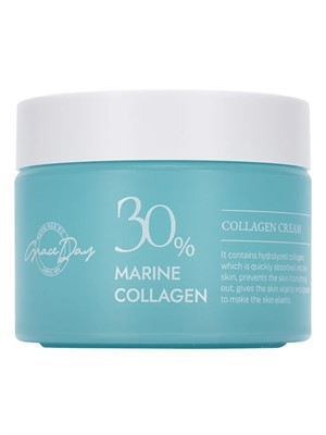 GRACE DAY Антивозрастной крем с коллагеном Collagen 30% face cream, 50мл - фото 6328